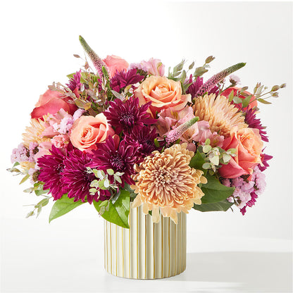Berry Cobbler Bouquet with Ivory Vase –  Angelic Floral Studio, Rosemead CA