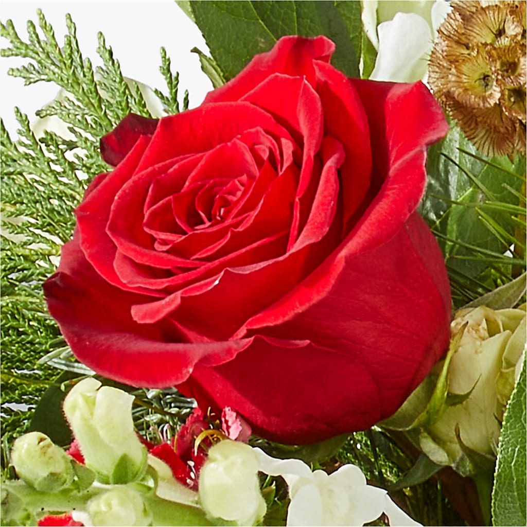 Deck the Halls Bouquet –  Angelic Floral Studio, Rosemead CA