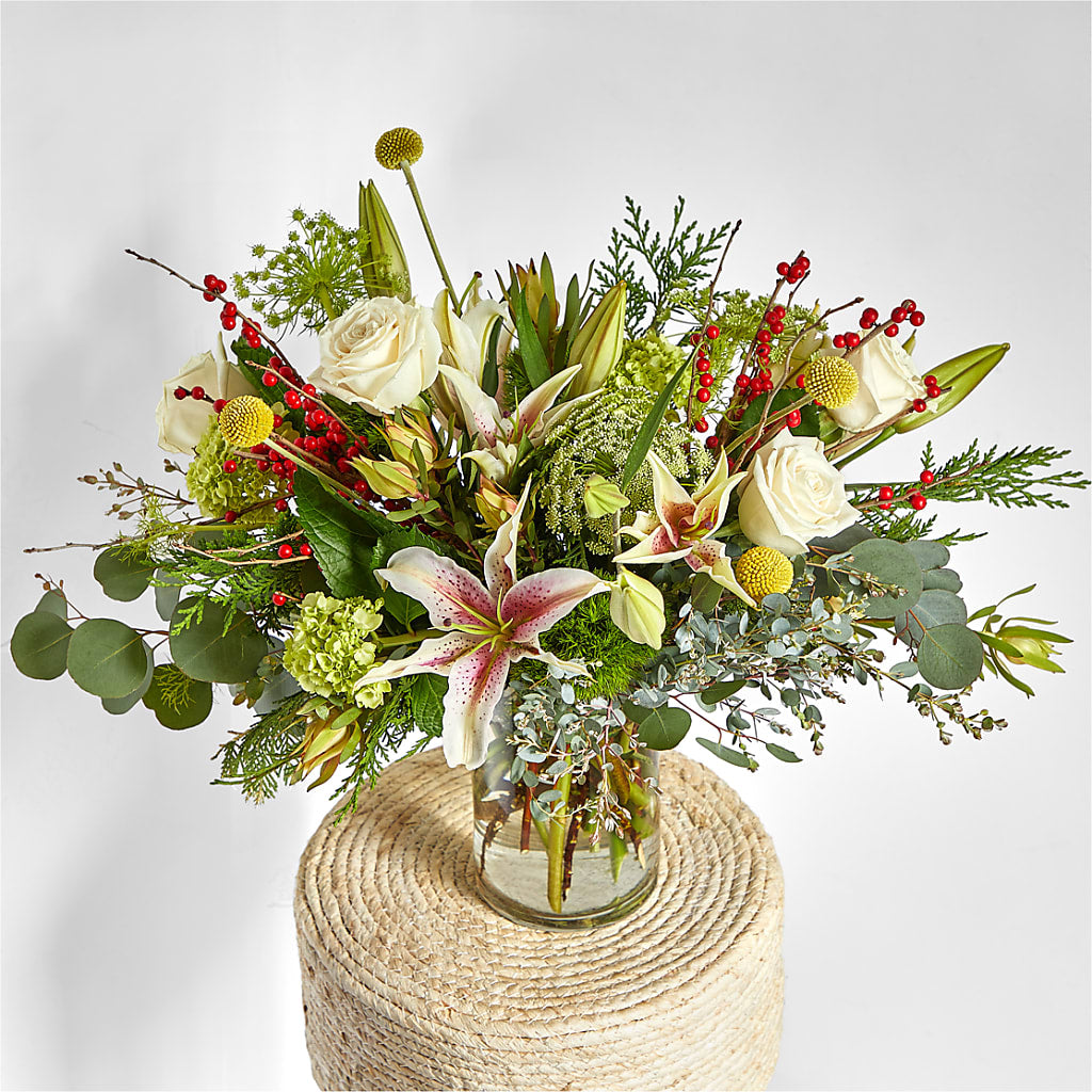 Berry & Bright Bouquet –  Angelic Floral Studio, Rosemead CA