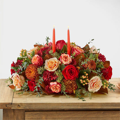 Gather Near Centerpiece –  Angelic Floral Studio, Rosemead CA
