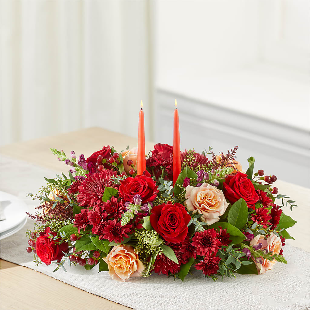 Most Thankful Centerpiece –  Angelic Floral Studio, Rosemead CA