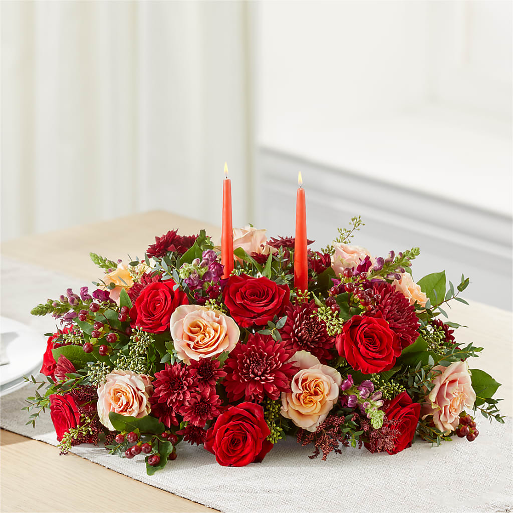 Most Thankful Centerpiece –  Angelic Floral Studio, Rosemead CA