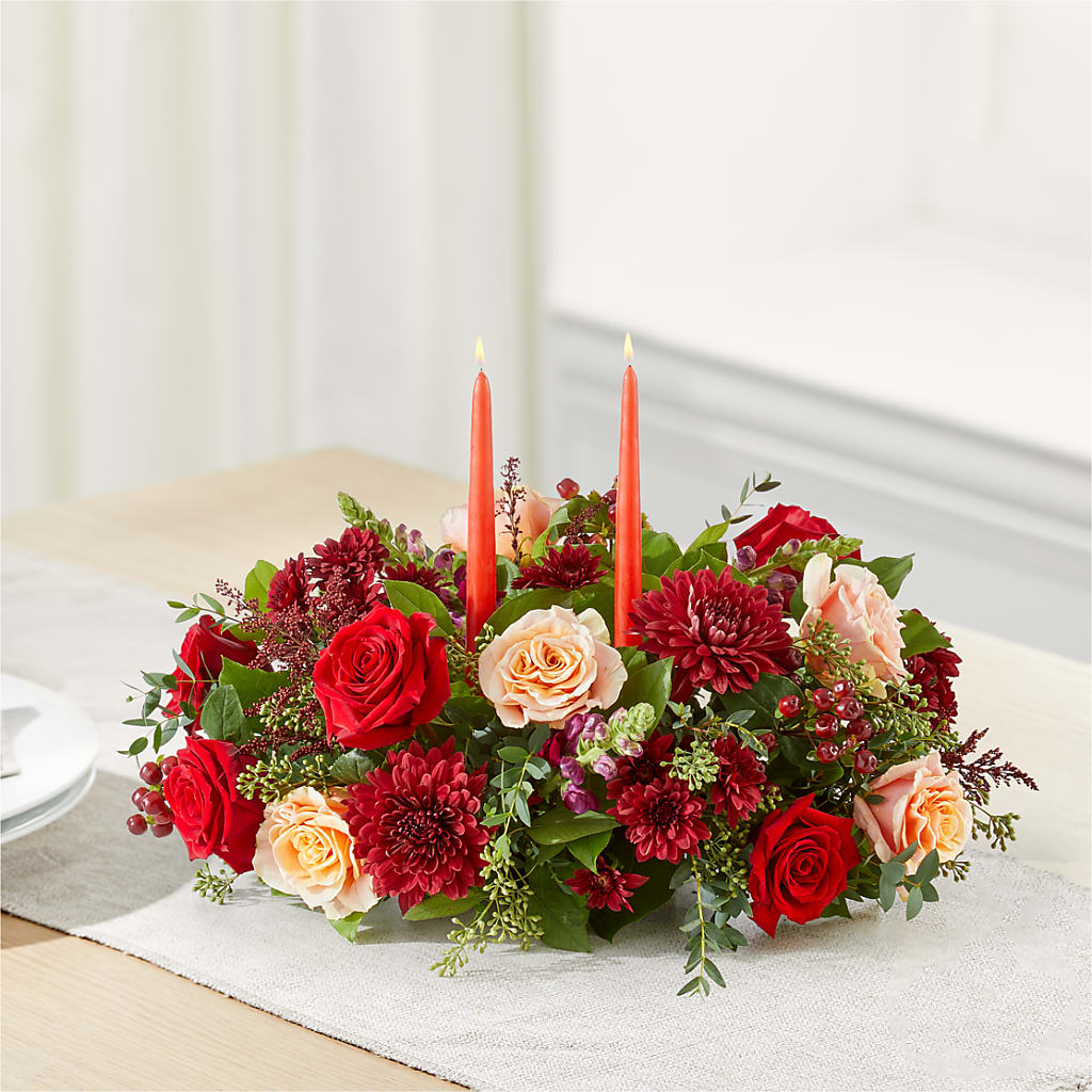 Most Thankful Centerpiece –  Angelic Floral Studio, Rosemead CA