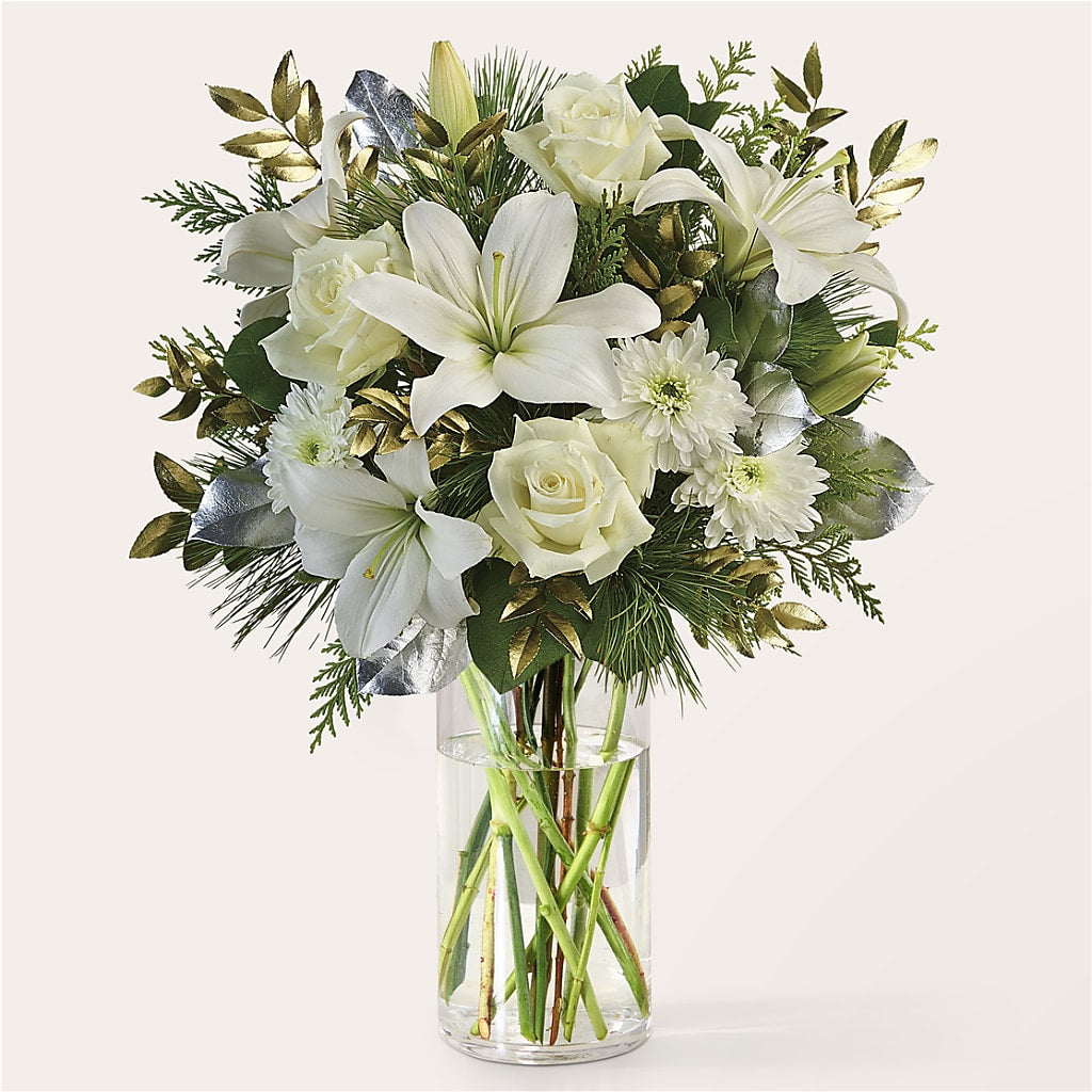 Wintry Mix Bouquet –  Angelic Floral Studio, Rosemead CA