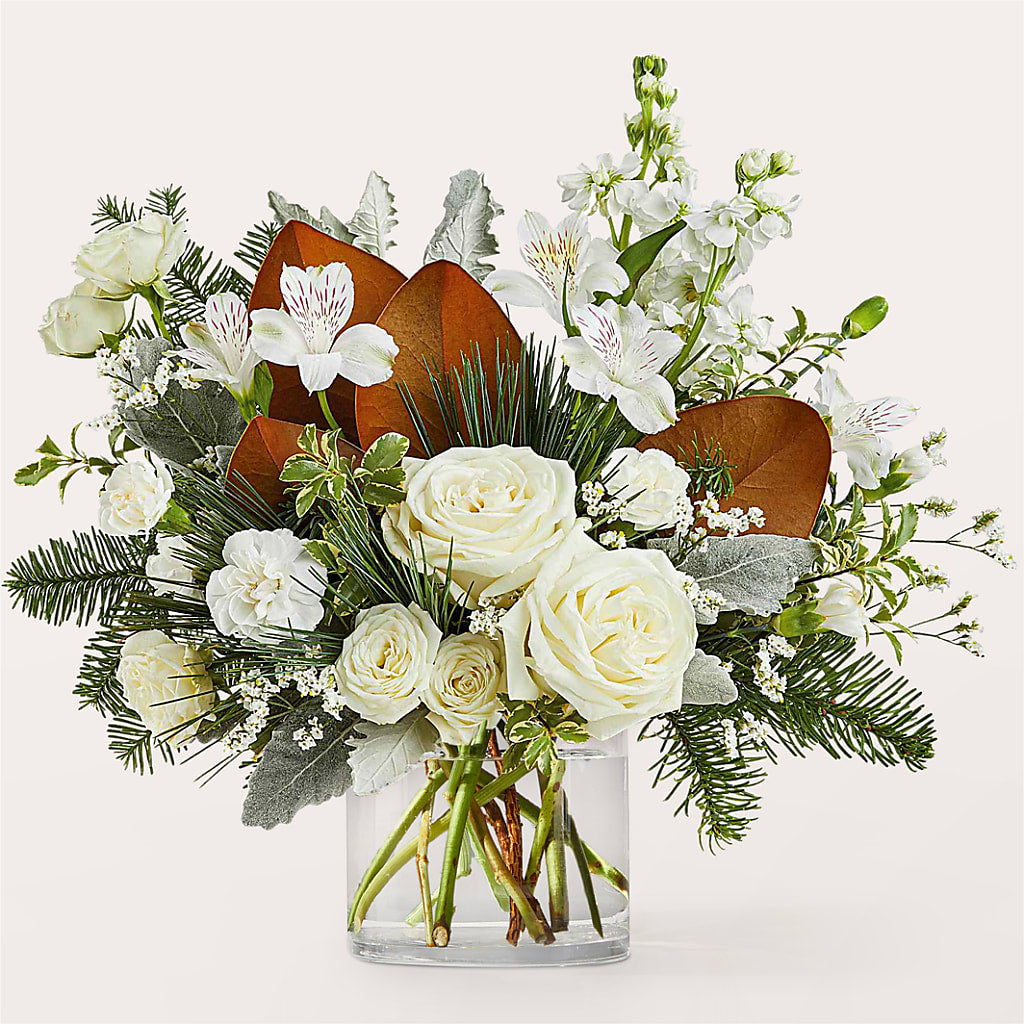 Fresh Snowfall Bouquet –  Angelic Floral Studio, Rosemead CA