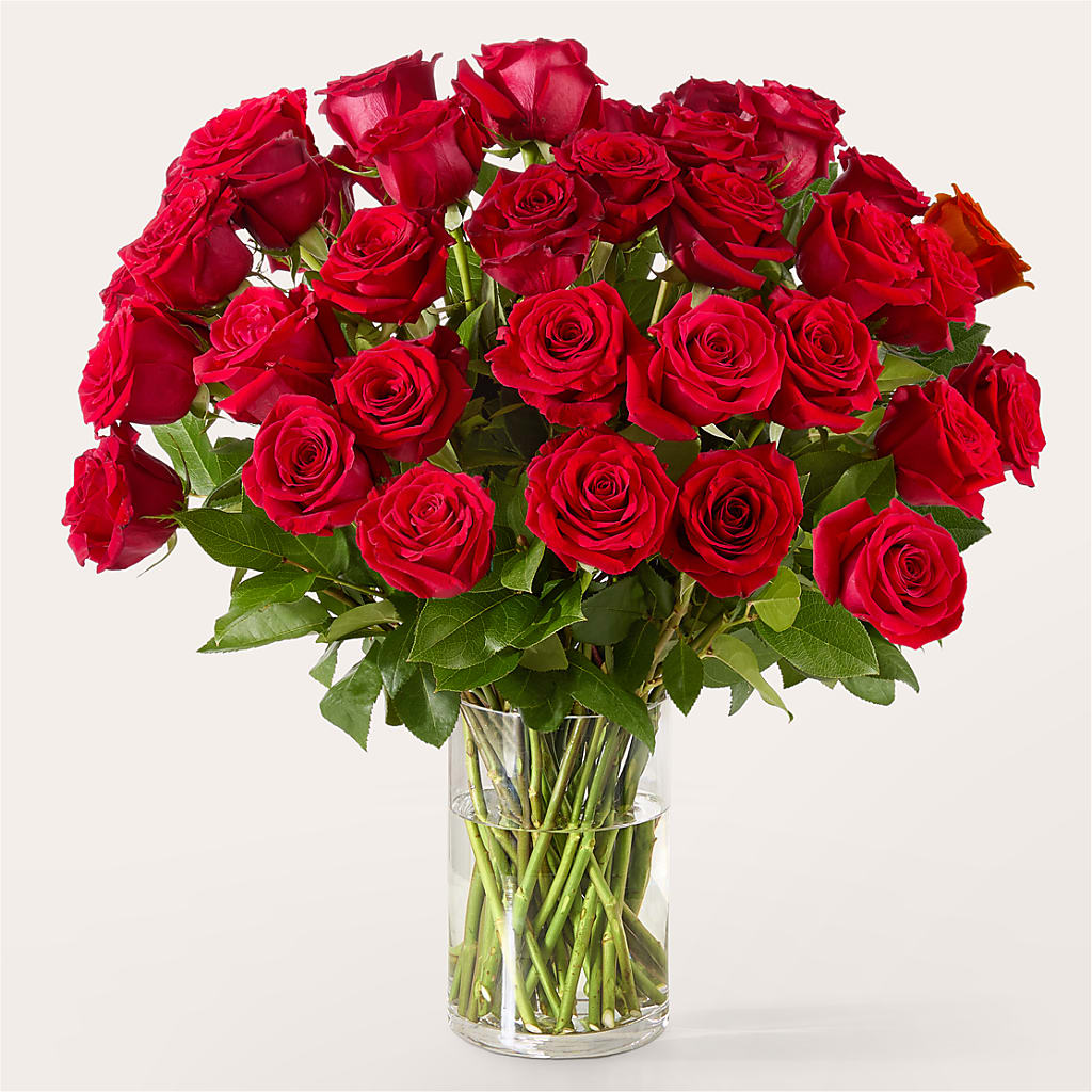 The One Red Rose Bouquet –  Angelic Floral Studio, Rosemead CA