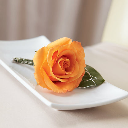 Lifetime of Love Boutonniere –  Angelic Floral Studio, Rosemead CA