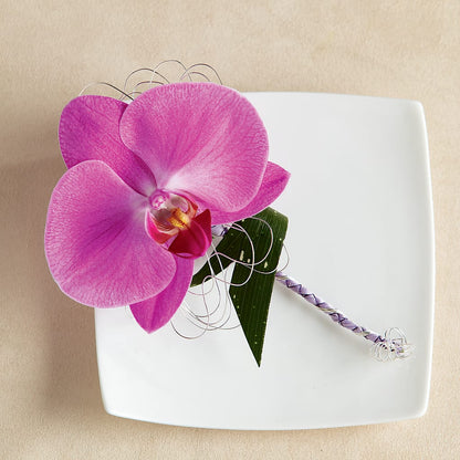 Glorious Boutonniere –  Angelic Floral Studio, Rosemead CA